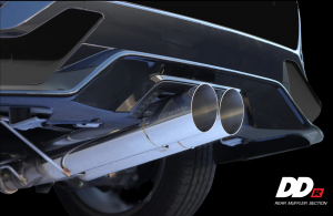 Honda Civic Performance Exhaust - GReddy - DD-R Non-Resonated - 2017